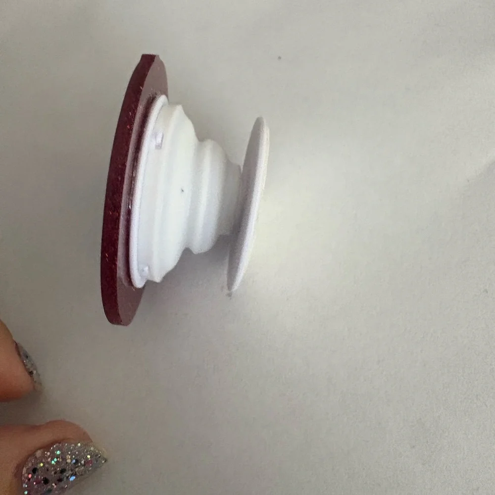 Trader Joe's Red and White Phone Grip